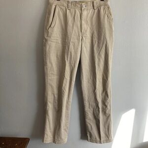 The North Face Men’s Cotton Pants Tan Outdoor Side Pockets Size 30x30